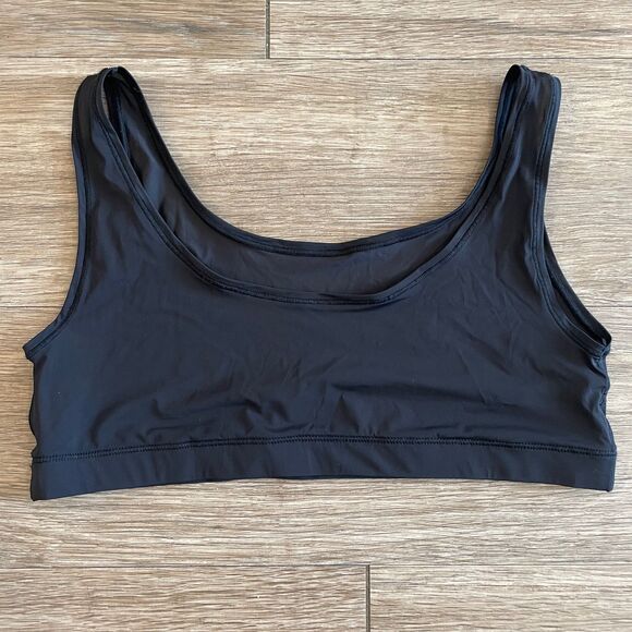 Skims Black Jelly Sheer Mesh bralette size L - Picture 2 of 5